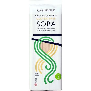 Fideos Clearspring Soba Eco De Trigo Sarraceno 200 Gr