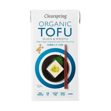 Tofu Clearspring Eco Sedoso Japones Liquido Brik 300 Gr