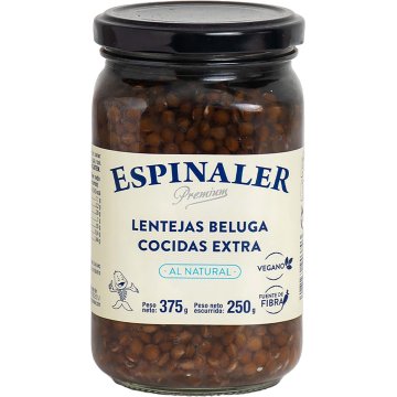 Llenties Espinaler De Beluga Cuites Vidre 340 Gr