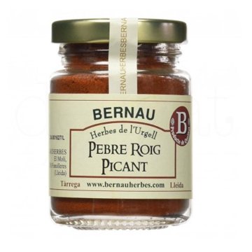 Pimentón Bernau Rojo Picante Molido Tarro 40 Gr