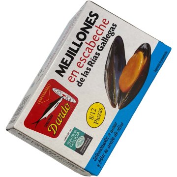 Musclos Dardo Ríes A Escabetx Fregits 8/12 Llauna Ol 120 Gr