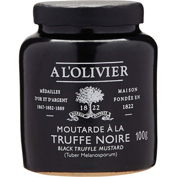 Mostaza A L'olivier Trufa Negra Tarro 100 Gr