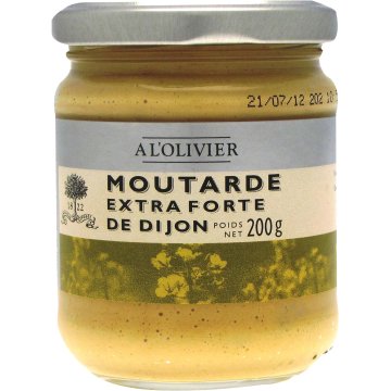 Mostassa A L'olivier Dijón Fort Pot 200 Gr