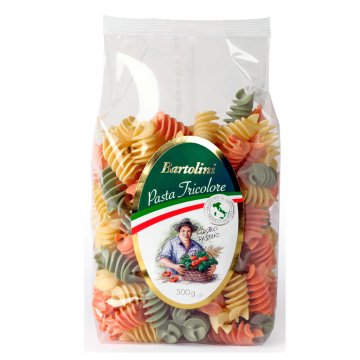 Fusilli Bartolini Tricolor Paquet 500 Gr