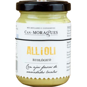 Salsa Can Moragues Alioli Eco Tarro 130 Gr