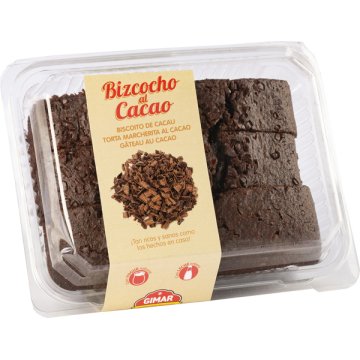 Bizcocho Gimar Etiqueta Cacao Estuche 360 Gr