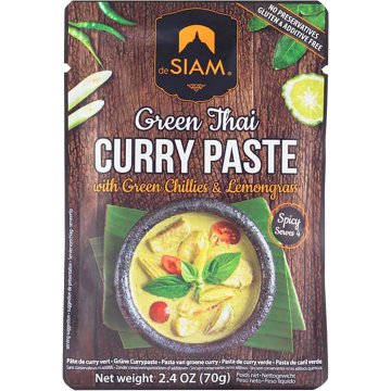 Curry Desiam Verd En Pasta Bossa 70 Gr