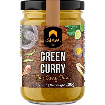 Curry Desiam Verde En Pasta Tarro 200 Gr