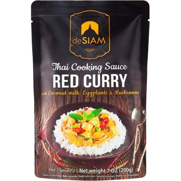 Salsa Desiam De Curry Rojo Bolsa 200 Gr