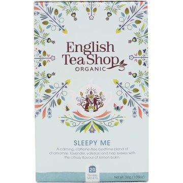 Infusion English Tea Shop Sleepy Me Sin Cafeina Manz/lavanda/valeriana/lupulo 30 Gr