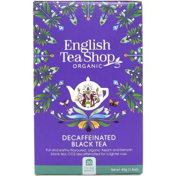 Tè English Tea Shop Descafeïnat Negre 40 Gr