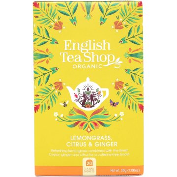 Tè English Tea Shop Llimona/gingebre I Cítrics 30 Gr