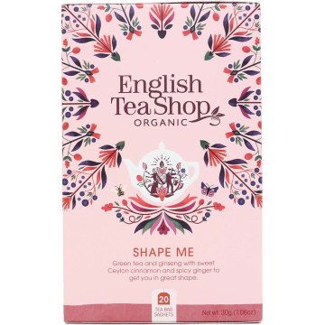 Te English Tea Shop Shape Me Verde/canela/jengib/ginseng/az 30 Gr