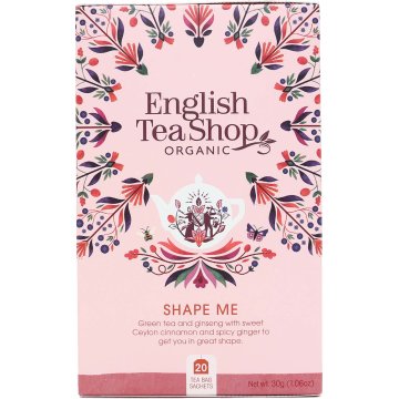 Tè English Tea Shop Shape Me Verd/canyella/gingebre/ginseng 30 Gr