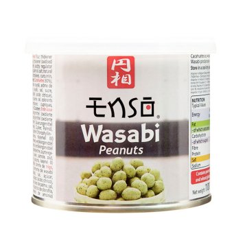 Cacauets Enso Wasabi Llauna 100 Gr