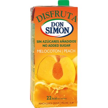 Zumo Don Simon Disfruta Melocotón Brik 1 Lt