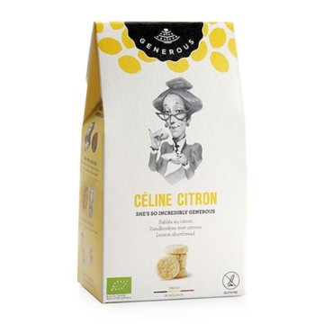 Galetes Generous Celine Citron Eco De Mantega I Llimona Caixa Cartró 100 Gr