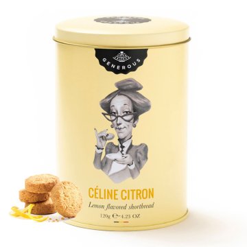 Galletas Generous Celine Citron Eco De Limón Lata 100 Gr