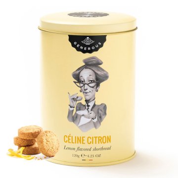 Galletas Generous Celine Citron Eco De Limón Lata 100 Gr