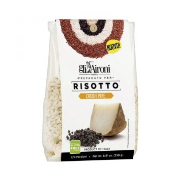 Risotto Gliaironi Formatge I Pebre Paquet 250 Gr