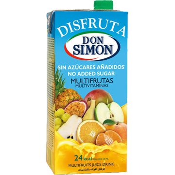 Zumo Don Simon Disfruta Multifrutas Brik 1 Lt