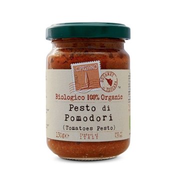 Salsa Il Cipressino Bio Pesto Con Tomate Tarro 130 Gr