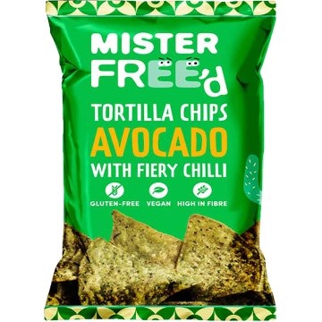 Tortilla Chips Mr. Free'd Guacamole 135 Gr