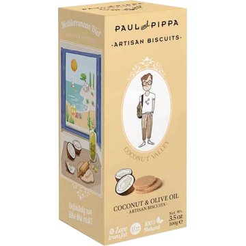 Galletas Paul & Pippa De Coco Caja Carton 130 Gr
