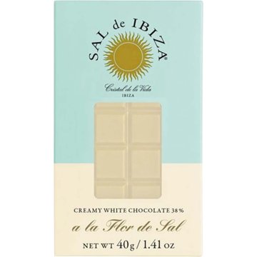 Xocolata Sal De Ibiza Blanc Mini Flor De Sal 40 Gr