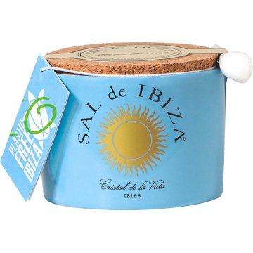 Flor De Sal Sal De Ibiza Bio I All Llauna Blau 140 Gr