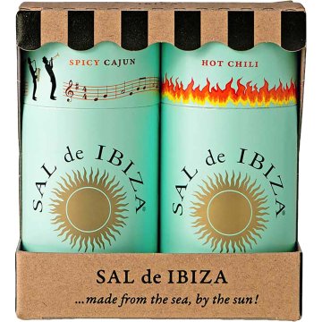 Sal Sal De Ibiza Granito Spicy Cajun I Chili 150 Gr Pack-100