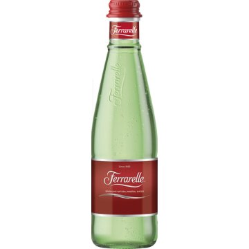 Agua Ferrarelle Con Gas Vidrio 33 Cl Sr