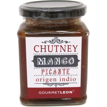 Chutney Gourmet Leon De Mango Picante Tarro 300 Gr