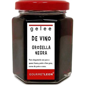 Amaniment Gourmet Leon Gelée De Vi Amb Grosella Negra Pot 16 Cl