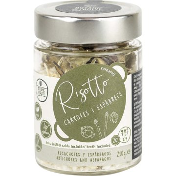 Risotto Botanic & Fruits Carxofa I Espàrrecs Pot 210 Gr