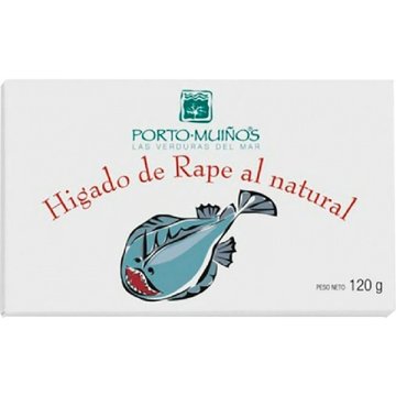 Hígado De Rape Porto-muiños Al Natural Lata Rr 125 Gr