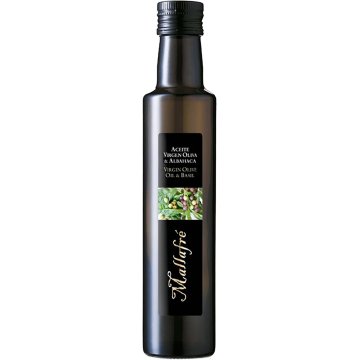 Aceite De Oliva Mallafré Con Albahaca Botella 250 Ml