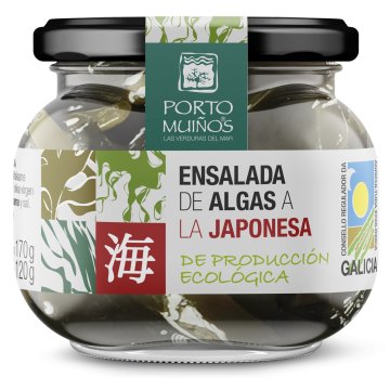 Ensalada De Algas Porto-muiños Japonesas Tarro 212 Gr