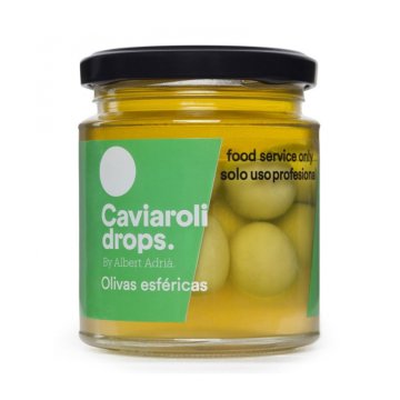 Olives Caviaroli Verds Pot 90 Gr