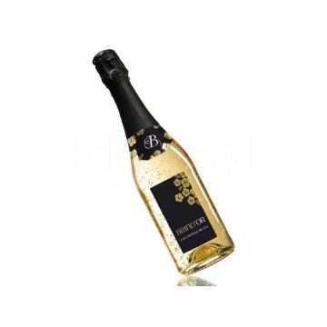 Vino Espumoso Brind'or Con Láminas De Oro Botella 75 Cl