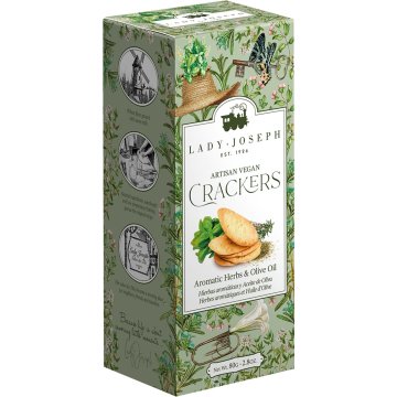 Crackers Lady Joseph Herbes Aromàtiques Paquet 100 Gr