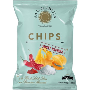 Patatas Fritas Sal De Ibiza Paprika Bolsa 125 Gr