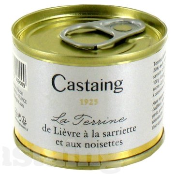 Terrina Castaing De Llebre A Les Avellanes Llauna 67 Gr Pack 5