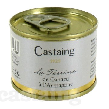 Terrina Castaing De Pato Al Armagnac Lata 67 Gr Pack 5