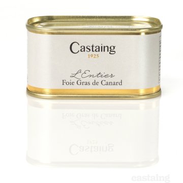Foie-gras Castaing D'ànec Sencer Llauna 130 Gr