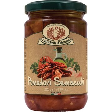 Salsa Rustichella D'abruzzo Tomates Secos Tarro 280 Gr
