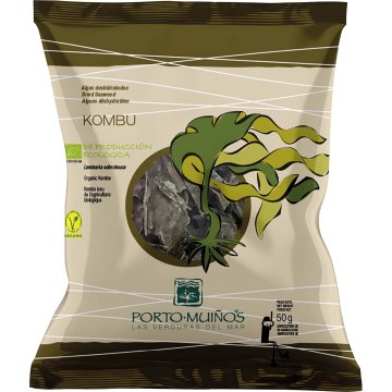 Kombu Porto-muiños Ecològic Deshidratada Bossa 50 Gr