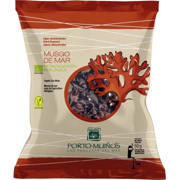 Musgo Porto-muiños Ecológico De Irlanda Deshidratada Bolsa 50 Gr