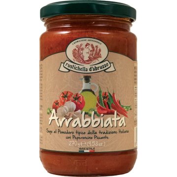 Salsa Rustichella D'abruzzo Arrabbiata Tarro 270 Gr