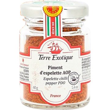 Pebre Vermell Terre Exotíque D'espelette Aop Pot 40 Gr